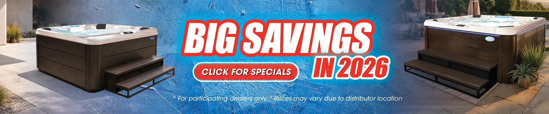 Calspas hot tub being used in a family setting - Doral